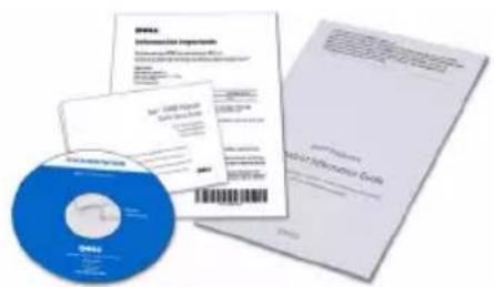 Scanned image of a CD, DVD, and journal cover with visible text and logos