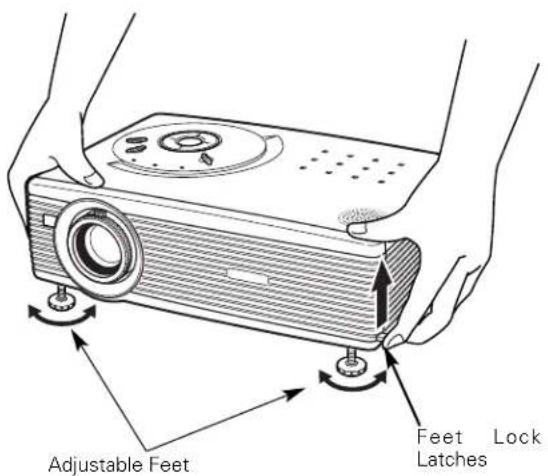Adjustable Feet Feet Lock Latches