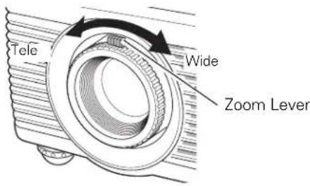 Tele Wide Zoom Lever