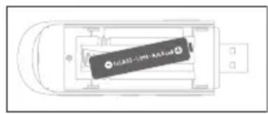 PHILIPS GoGear SA2325 - Insert the battery - 3