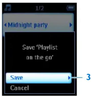 1/2 Midnight party Save 'Playlist on the go' Save Cancel 3
