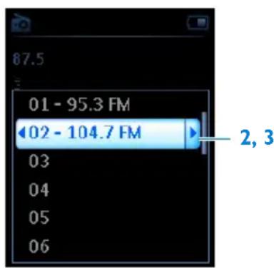 87.5 01 - 95.3 FM 02 - 104.7 FM 2, 3 03 04 05 06