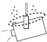 SANYO PLC-XF70 - CAUTION ON HANGING FROM THE CEILING - 1
