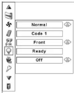 Normal Code 1 Front Ready Off