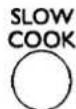 SANYO EM-SL30 - Example: To cook a casserole using slow cook function: Slow Cook High for 30 minutes, followed by Slow Cook Low for 8 hours. - 4