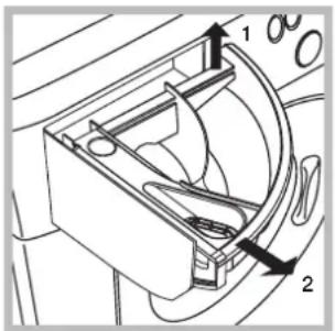 Hotpoint Ariston WDG 8640B EU - Уход за распределителем моющих средств - 1