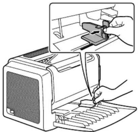 KONICA MINOLTA PagePro 1350W - How do I refill Tray 1? - 2