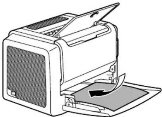 KONICA MINOLTA PagePro 1350W - How do I refill Tray 1? - 3