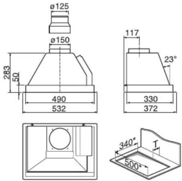 MIELE DA 2270 Ext - Changing a halogen lamp - 2