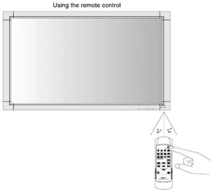 Using the remote control