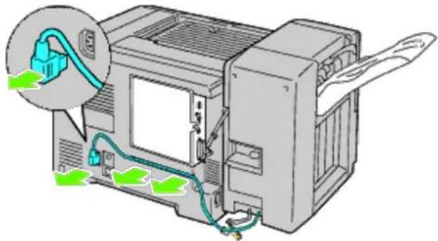 DELL 5130cdn - Removing an Output Expander - 8