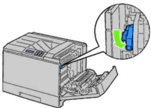 DELL 5130cdn - Loading an Envelope in the MPF - 1