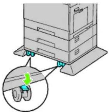 DELL 5130cdn - Removing the 1100-Sheet Feeder - 3