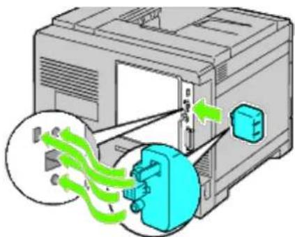DELL 5130cdn - Installing a Wireless Adapter - 3