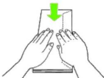 DELL 5130cdn - Loading an Envelope in the MPF - 7