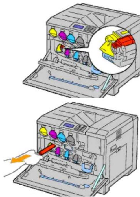 DELL 5130cdn - Installing a Drum Cartridge - 5