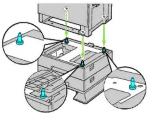 DELL 5130cdn - Installing a 1100-Sheet Feeder - 5