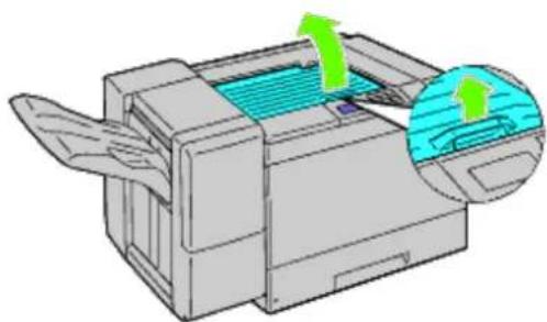 DELL 5130cdn - Clearing Paper Jams From H Transport Unit - 2