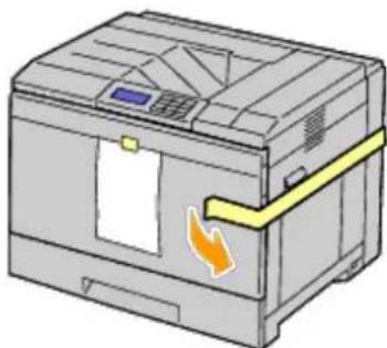 DELL 5130cdn - Removing Tape - 1