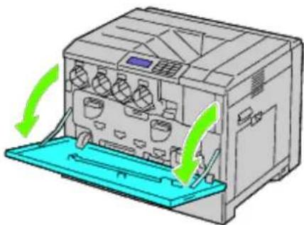 DELL 5130cdn - Installing the Toner Cartridges - 2
