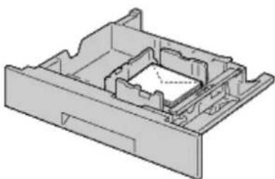 DELL 5130cdn - Loading an Envelope in Standard Trays - 8