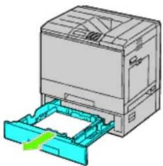 DELL 5130cdn - Clearing Paper Jams From the Optional Feeder - 4