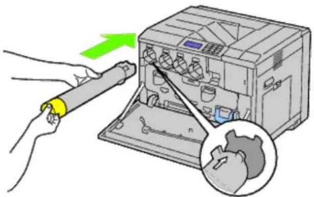 DELL 5130cdn - Installing the Toner Cartridges - 5