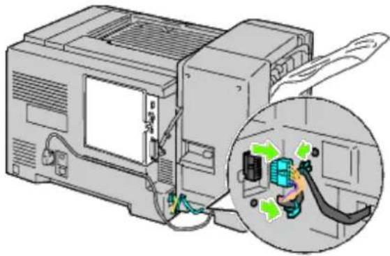 DELL 5130cdn - Removing an Output Expander - 7