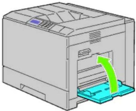 DELL 5130cdn - Clearing Paper Jams From the MPF - 3