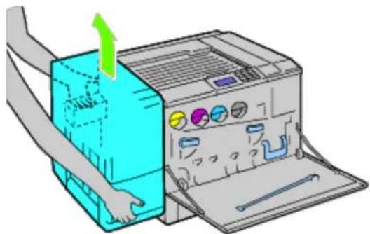 DELL 5130cdn - Removing an Output Expander - 10