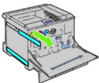 DELL 5130cdn - Installing an Output Expander - 12