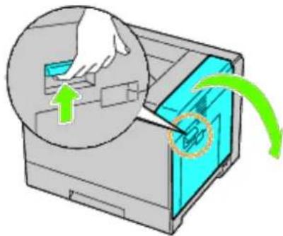 DELL 5130cdn - Removing the Fuser - 2