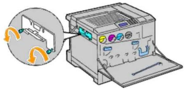 DELL 5130cdn - Removing an Output Expander - 12