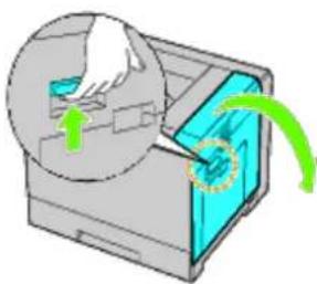 DELL 5130cdn - Removing the Belt Unit - 3