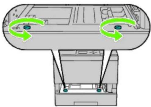 DELL 5130cdn - Removing the 550-Sheet Feeder - 5