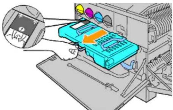 DELL 5130cdn - Removing the Belt Unit - 9