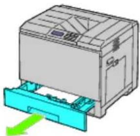 DELL 5130cdn - Clearing Paper Jams From the Standard Tray - 6