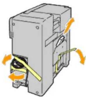 DELL 5130cdn - Installing an Output Expander - 6