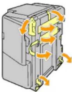 DELL 5130cdn - Installing an Output Expander - 5