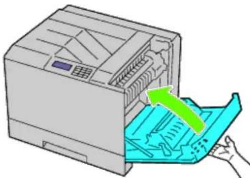 DELL 5130cdn - Clearing Paper Jams From the Standard Tray - 5