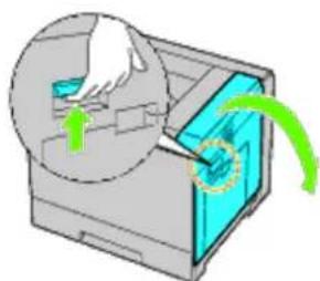 DELL 5130cdn - Clearing Paper Jams From the Standard Tray - 1