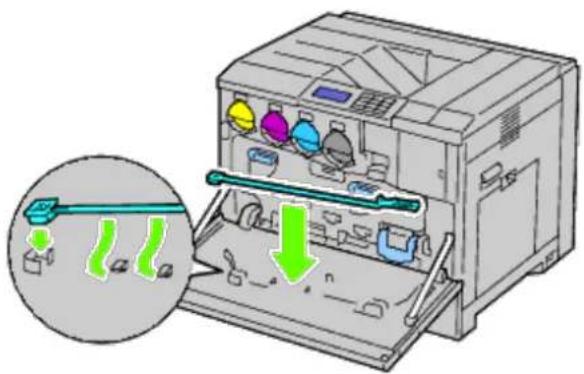 DELL 5130cdn - Cleaning Inside the Printer - 5