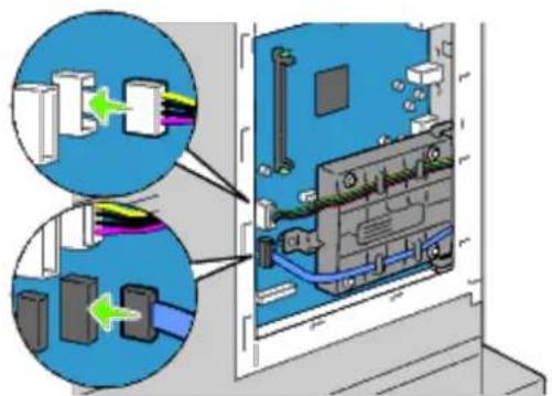 DELL 5130cdn - Installing a Hard Disk - 5