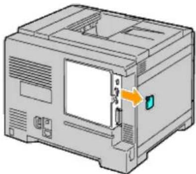 DELL 5130cdn - Installing a Wireless Adapter - 2
