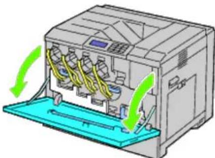 DELL 5130cdn - Removing the Drum Ribbons - 1