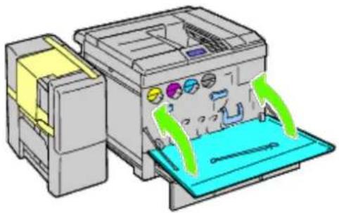 DELL 5130cdn - Installing an Output Expander - 14