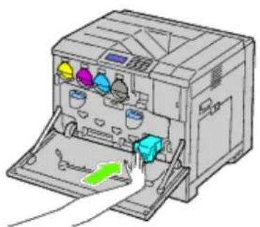 DELL 5130cdn - Installing a Waste Toner Box - 1