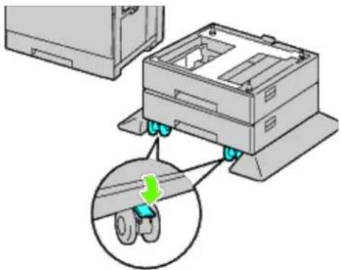 DELL 5130cdn - Installing a 1100-Sheet Feeder - 1