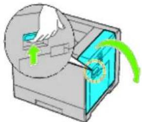 DELL 5130cdn - Clearing Paper Jams From the Fuser - 6