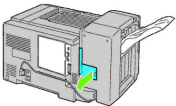 DELL 5130cdn - Removing an Output Expander - 5